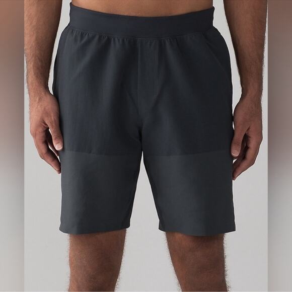 Lululemon Grind Down Men’s Lightweight Athletic Shorts Black Size Large - Picture 1 of 10